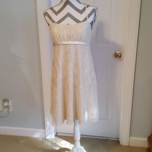 Byerwear Too cream and gold dress